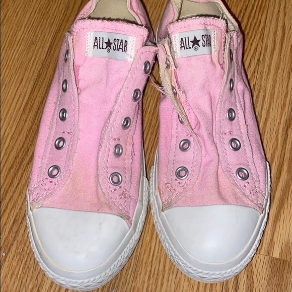 converse white laceless
